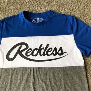 Young & Reckless T-shirt Sz Small